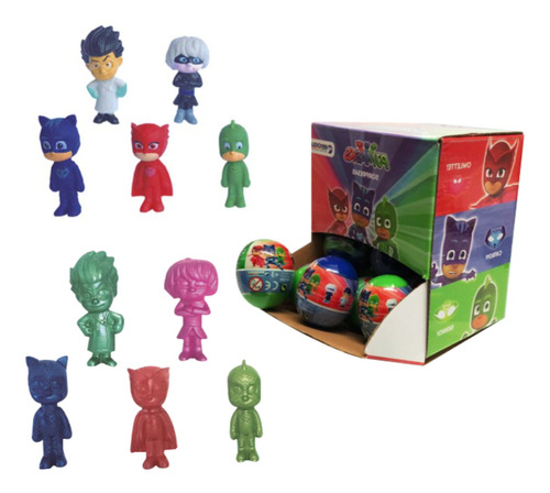 Huevos Sorpresa Pj Masks X 18 