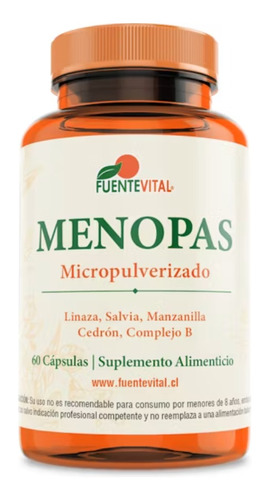 Menopas  Regulador Hormonal Natural Menopausia Bochornos 