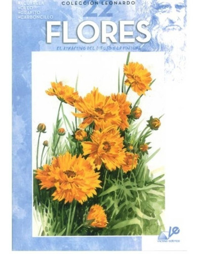 Coleção Leonardo Vol. 22 - Desenho E Pintura - Flores