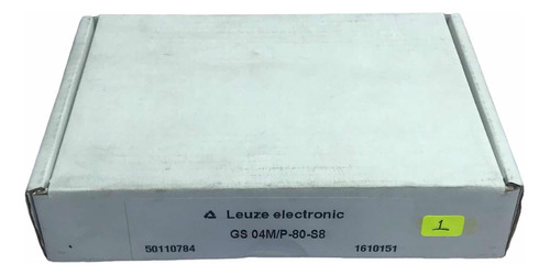 Leuze Gs 04m/p-80-s8 Sensor De Barrera De Luz 50110784 1