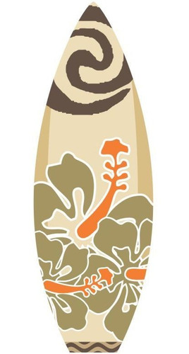 Imagem 4 de 6 de 3 Prancha Moana Hawai Surfe Tropical Festa Totem Display Mdf