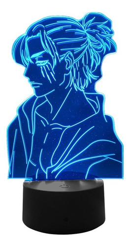 3d Led Anime Lámpara De Ataque En Titan 4 Armin Arlert Figur