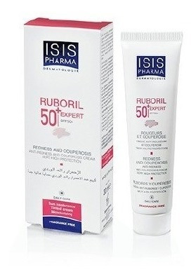 Ruboril Expert 50 + Spf 50 Isis Pharma Crema Con Color 40 Ml