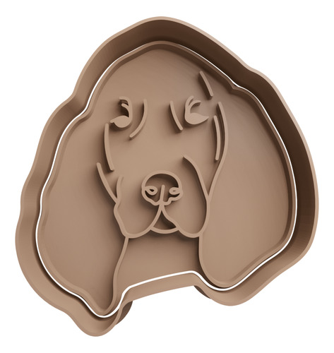 Cortador De Fondant Cachorros Basset Hound Premium