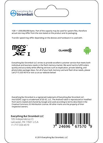Tarjeta De Memoria Microsd Everything But Stromboli 64gb