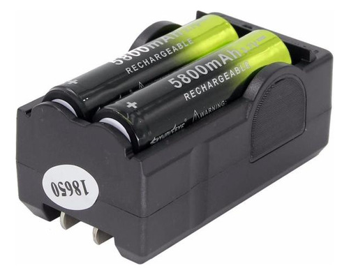 Batería Recargable W Li-18650 De 3,7 V De 5800 Mah, 2 Unidad