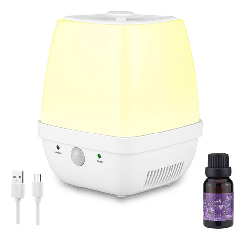 Difusor De Aceite Esencial A Pilas Con Sensor De Movimiento