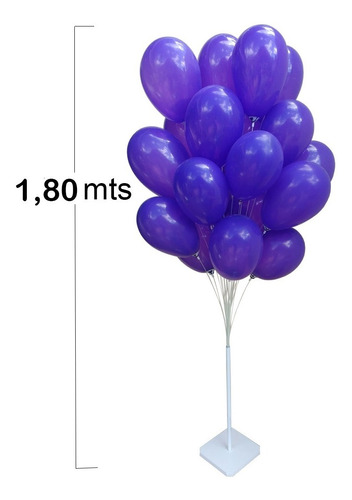 Suporte De Balão Para Chão 20 Varetas Balões Base Bexigas