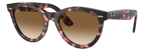 Lentes De Sol Wayfarer Way Rosado Havana Degradé Ray-ban
