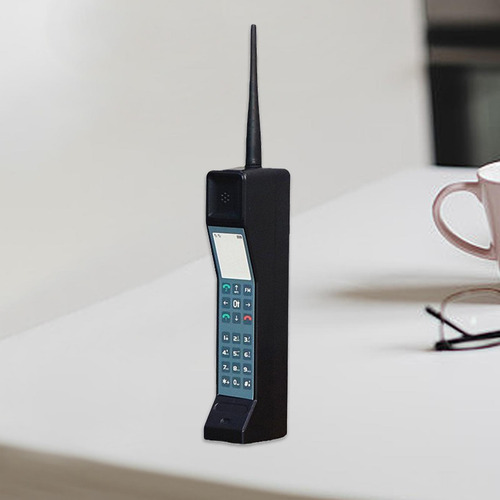 Adorno De Teléfono De Retro, Decoración De Teléfono Negro