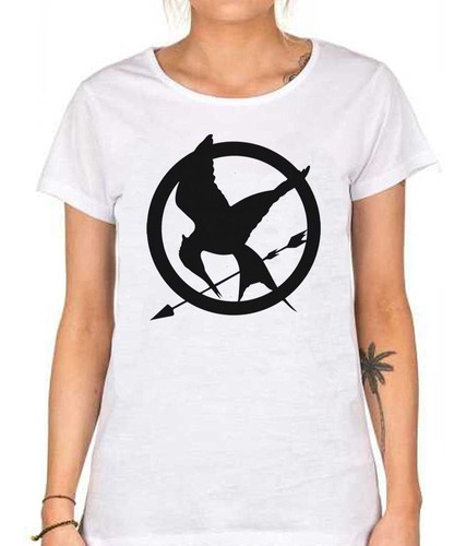 Remera De Mujer Pajaro Caza Aves Flecha