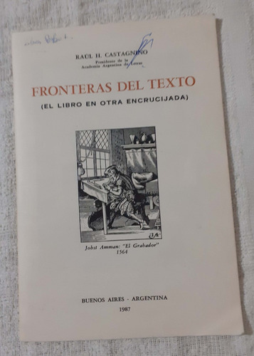 Fronteras Del Texto     Raul H. Castagnino  