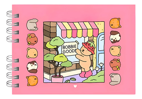 Livro De Colorir Bobbie Goods Capa Dura 54 Páginas 180g