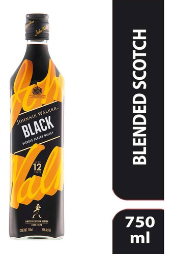 Whisky Johnnie Walker Black Label Festive Edition 750ml