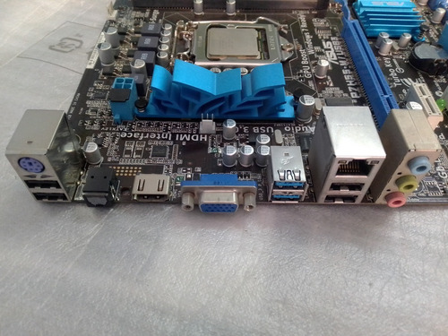 Placa 1156 P7h55-m/usb Asus Primera Generacion Corei 7/i5/i3 (Usado)