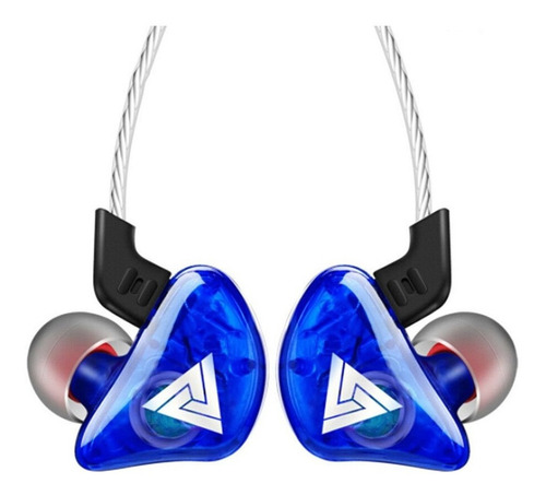Imagen 1 de 2 de Auriculares in-ear QKZ CK5 azul