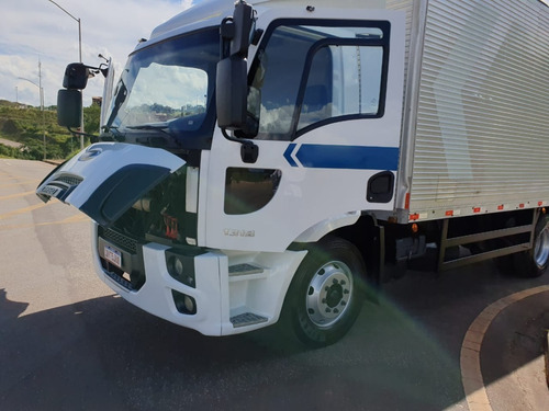 Ford Cargo 1319 Ano 2014/2014 Baú Plataforma Hidráulica