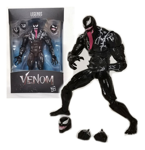 Z Marvel Legends Venom Figura Modelo Juguete Regalo Para