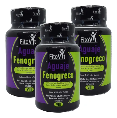 Aguaje Fenogreco Masticable - Unidad a $56633