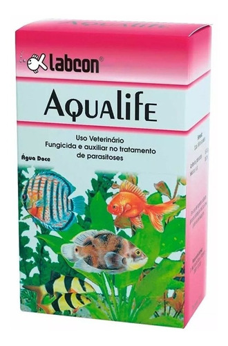 Alcon Labcon Aqualife 15 Ml Bactericida Fungicida Peixes