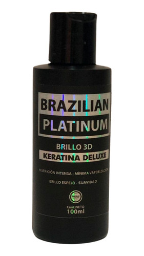 Keratina 3d Brazilian Platinum 