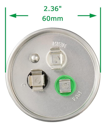 Sigandg 40+5 Mfd Uf 370 O 440 V Cabactor Cbb65b Para