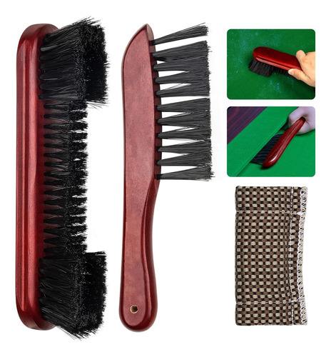 Set De Cepillos De Mesa De Billar Adhafera