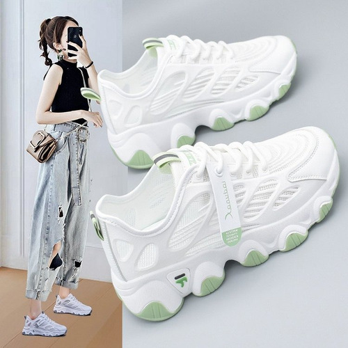 Zapatos De Deporte Ocio Con Plataforma De Moda Para Mujer