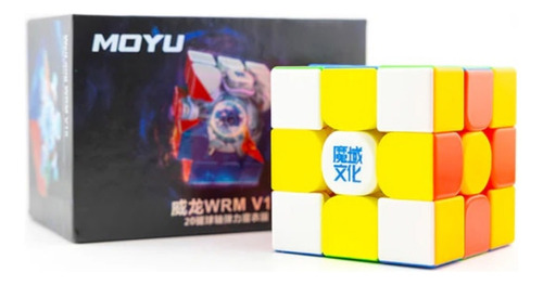 3x3 Wrm V10 Ball Core Uv Coated Cubo Profesional Imanes Moyu Estructura Stickerless