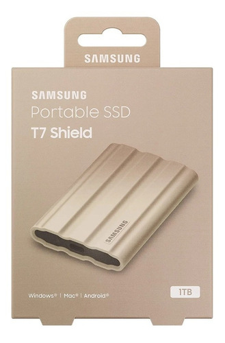 Imagen 8 de 8 de Disco Duro Ssd Externo Samsung T7 Shield 1tb Portable Usb-c