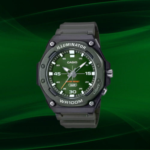 Reloj Casio Hombre Mw-620h Resistente Al Agua 100m Colores