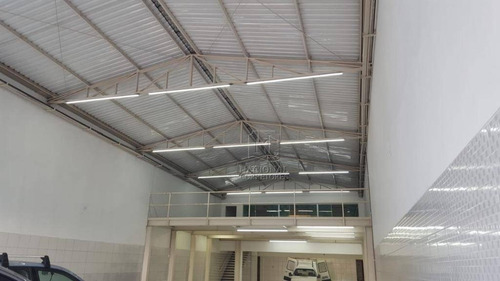Galpão Para Alugar, 320 M² Por R$ 8.500,00/mês - Vila Príncipe De Gales - Santo André/sp - Ga0741