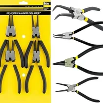 Comprar Jogo Alicate Anel Interno Externo 4 Peças Bico Reto E Curvo