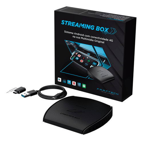 Streaming Box Light King 2024 À 2025 Com Carplay
