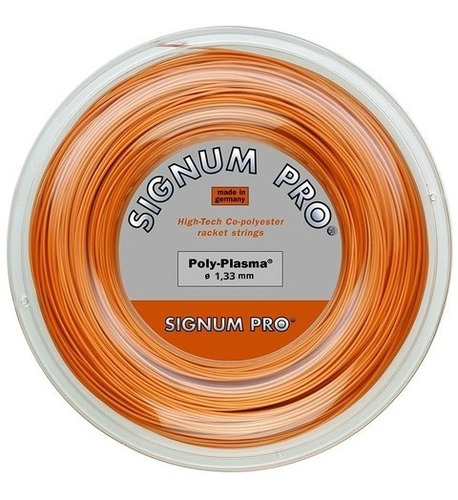 Cuerda Para Raqueta Signum Pro Poly Plasma 1.28mm 200 Mts