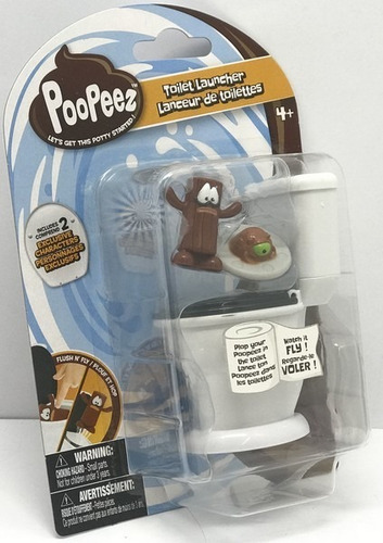 Imagen 2 de 6 de Poopeez Figura Con Inodoro Lanzador Art 71250 Loonytoys