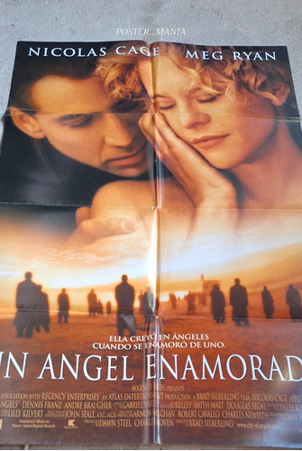 Poster Un Angel Enamorado -n Cage Meg Ryan Original 