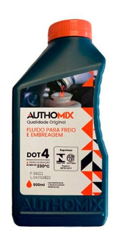 Fluído De Freio Authomix Dot4 Hyundai Hr