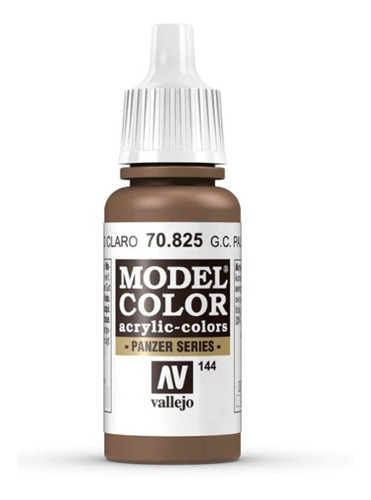 Vallejo 70825 Model Color Pardo Alemán Camuflaje Claro 17ml