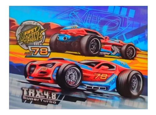 Quebra Cabeça 150 Peças Fast Machine Carro Corrida Turbo