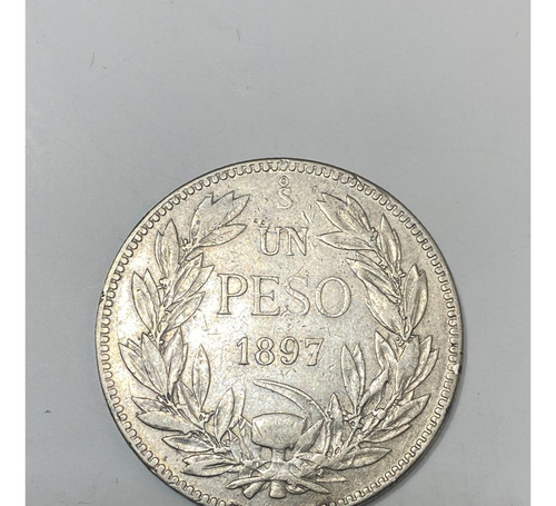 Chile, Monedad De Plata 1 Peso 1897