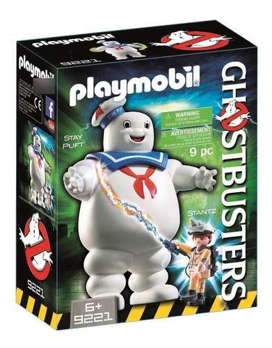 Playmobil Stay Puft + Stantz Set Incluye Accesorios