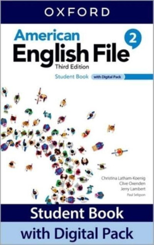 American English File 2 -     Student Book With Digital Pack