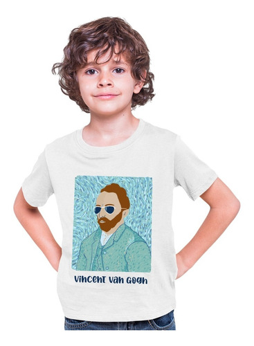 Playera Cartoon - Niños - Vincent Van Gogh