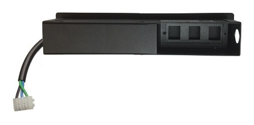 Imagem 4 de 5 de Caixa De Tomada Linha Aço De Embutir 3 Tomadas + 3 Pos. Rj45