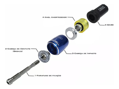 Slider Procton S Suzuki Gsx-s 1000 Gsxs 1000 2015 A 2025