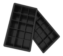 Comprar Hielera Cubetera 15 Hielo Gourmet Molde Silicona Rectangular