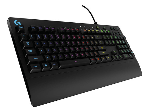 Teclado Gamer Logitech G213 Rgb Usb Resistente Salpicaduras