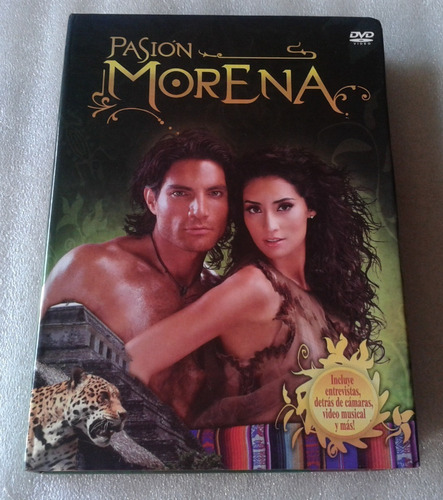 Telenovela Pasion Morena Estuche Rigido C/ 4 Dvds Reg 1 Y 4