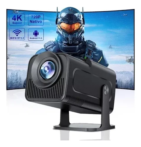 Proyector mini Bahrein Mini Projetor Portátil HY320 12000lm negro